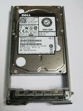 Dell 300GB 12G SAS 15K 2.5" 0RVDT 00RVDT HDD Hard Drive w/ Tray AL13SXB30EN