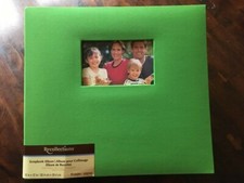 Recollections Scrapbook Album 12 x 12; 10 Pages Green; NEW SEALED