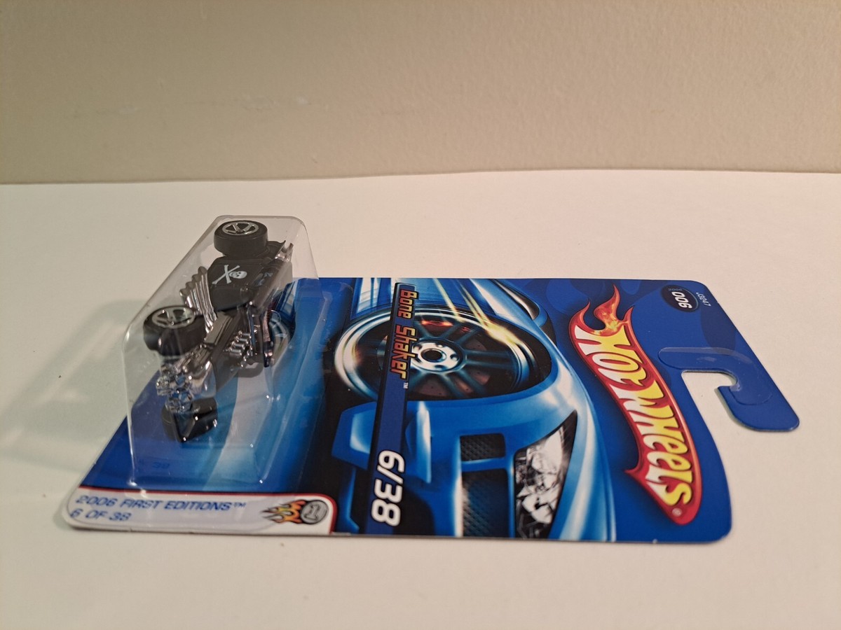 Hot Wheels 2006 First Editions Black Bone Shaker - #6/38 | eBay