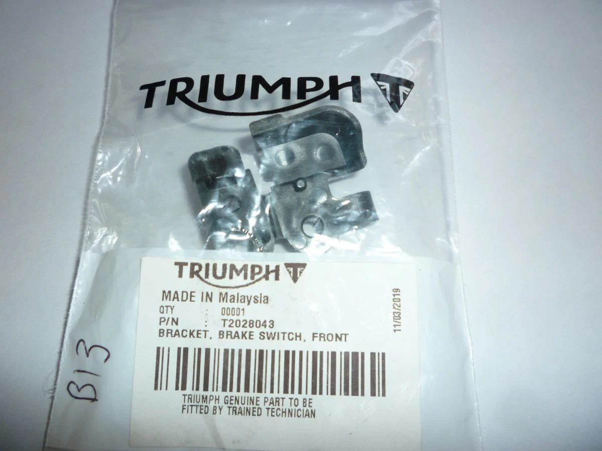 TRIUMPH T2028043 FRONT BRACKET SWITCH BRACKET STREET TWIN TRIPLE