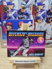 2021 Topps Baseball Big League Luis Robert Defensive Wizards #DW-11