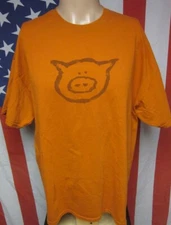 PIG sausage logo T shirt XL New Pig Corporation tee Pig Out on Life industry