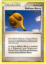 Pokemon EX Deoxys  84/107 Uncommon Card - Balloon Berry