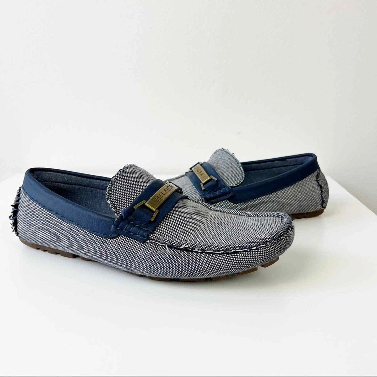 Tommy Aaron Loafers - Blue Denim 7.5 | eBay