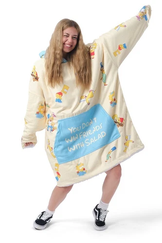 SIMPSONS HOODIE BLANKET