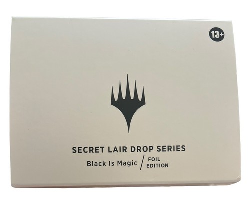 MTG Secret Lair Black Is Magic Sealed FOIL EDITION New - Picture 2 of 8