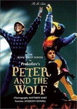Peter And The Wolf: Prokofiev DVD, 2001 LIBRARY COPY, DISC LOOKS GREAT