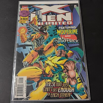 X-Men Unlimited #15 Marvel Comics 1997 Maverick & Wolverine