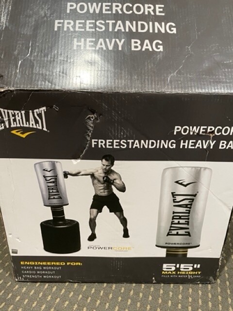 Everlast Silver PowerCore Fitness Training Bag - P00002200
