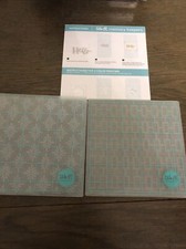 2 We R Memory Keepers Embossing Folder Flower Squares Craft Scrapbooking Cards