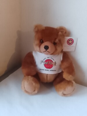 Hard Rock Cafe Signature Bear Collection Ocho Rios, Jamaika Teddy Spielzeug Plüsch 2006