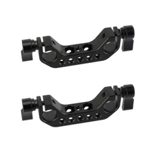2x CAMVATE 15mm Rail Rod Clamp Mount with 1/4"-20 Thread for DLSR Camera Rig