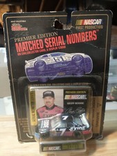 Racing Champions Nascar 1/64 diecast 7 Exide Geoff Bodine Matched Numbers 1995