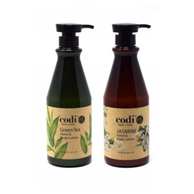 Codi Hand and Body Lotion, 25 fl. oz./750 ml [Green Tea, Jasmine] - 2 PACK