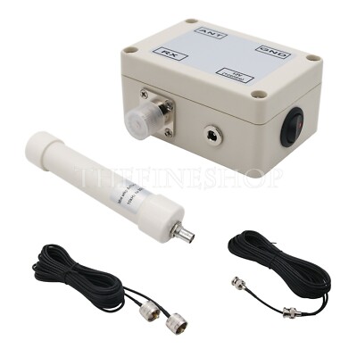 Mini Whip Active Antenna HF LF VHF SDR RX 10KHz-30MHz 12-15V+Cable Portable New