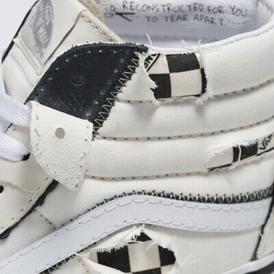 New Vans Sk8-Hi Reconstruct Marshmallow/White Sneakers High New Vans Sk8-Hi Reconstruct Marshmallow/White Sneakers High
