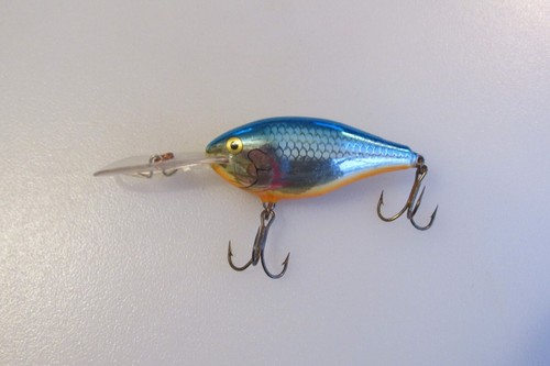Leurre Rapala Risto Rap RR-7 Deep Runner - Crankbait SHAD - 9/16 Oz - Bois Finlande
