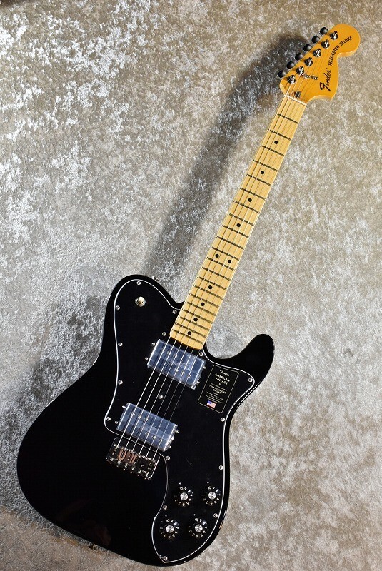 Fender American テレキャスター Fender American Vintage II 1975 Telecaster Deluxe Black from