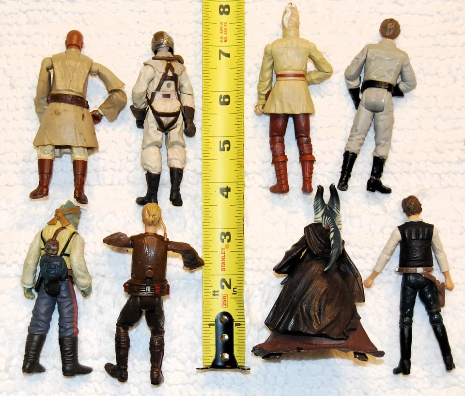 8 figuras de acción de Star Wars 3,75 incluye Shaak Ti, piloto Firepeeder, etc. al. Foto 2 de 2