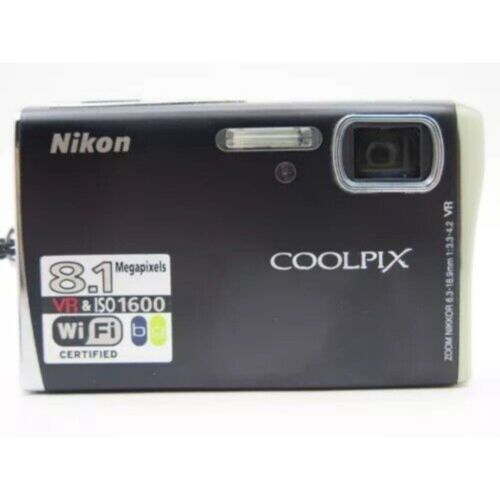 Nikon COOLPIX S51 Digital Camera 8.1MP 3x Optical Zoom Vintage Built-in Speaker - Picture 5 of 12