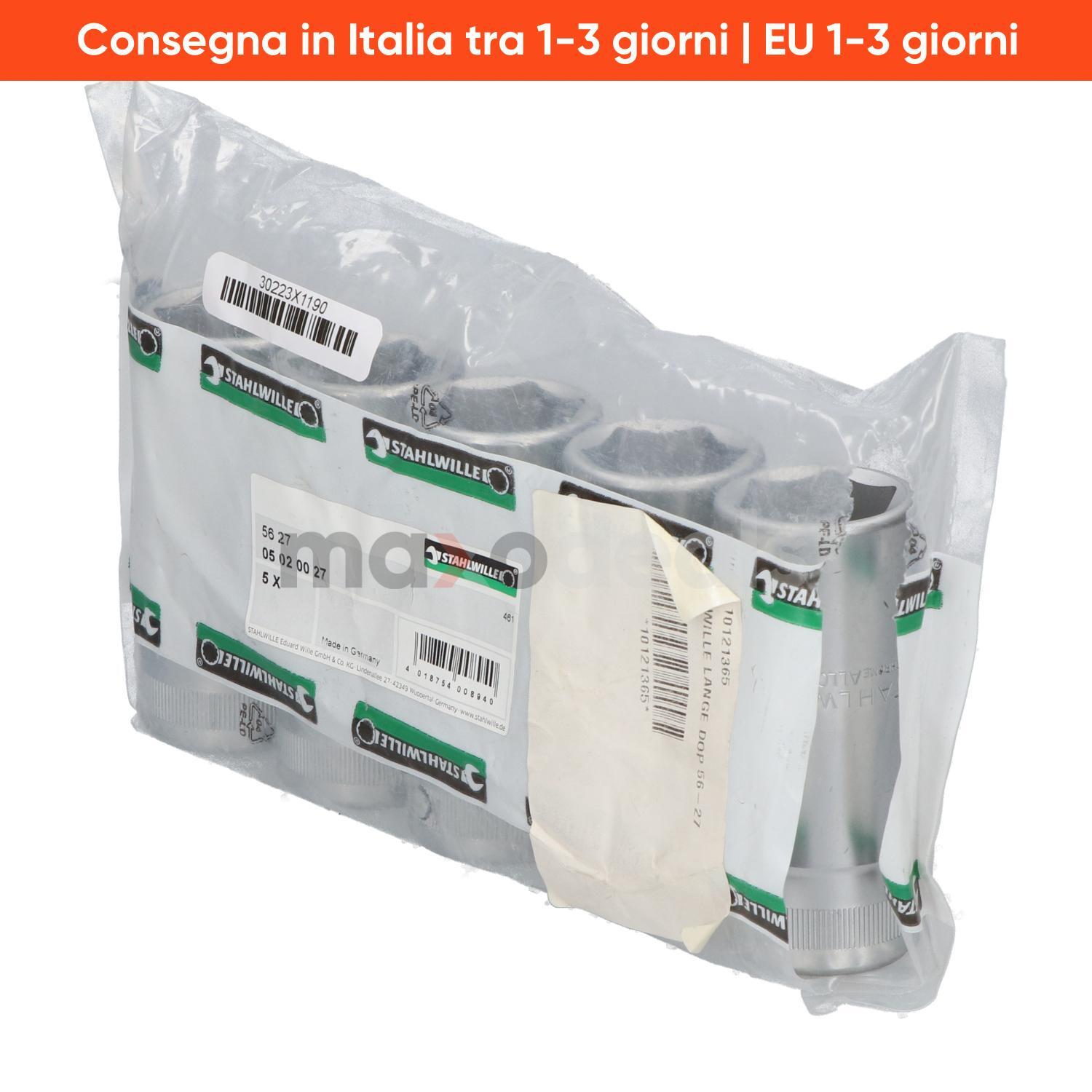 Stahlwille 05020027 Socket Wrench Insert Long Version 27/56 New NFP (5pcs)