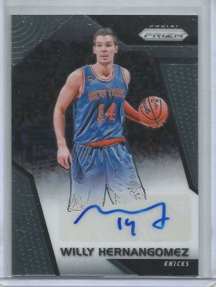 Willy Hernangomez 17/18 Panini Prizm Autograph (Knicks) | eBay