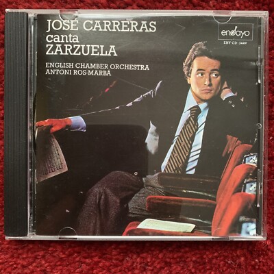 JOSÉ CARRERAS singt ZARZUELA Vives, Chapi, Serrano etc. ECO Ros-Marba CD
