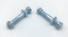 2 Top Post Battery Double Threaded Terminal Bolts 5/16-18" For Add On Accessory