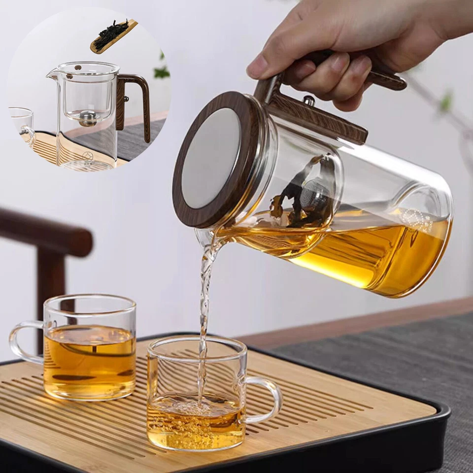 Tetera de Brujería Tetera de Vidrio Separación de Agua, Control de Prensa Tetera Mágica EE. UU. Foto 2 de 4