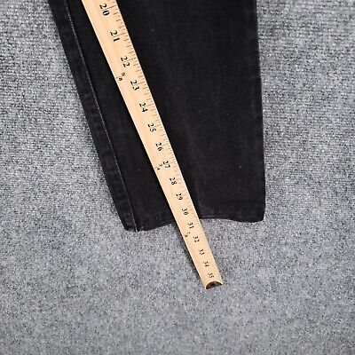 VINTAGE Guess Jeans Mens 30X32 Black Straight Leg Denim Dark VINTAGE Guess Jeans Mens 30X32 Black Straight Leg Denim Dark