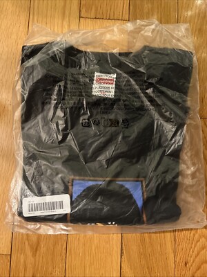 Supreme FW24 Emo Tee Black Size XXL New IN HAND