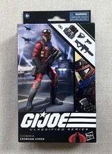 G.I. Joe Classified Series 85 Crimson Viper New Sealed