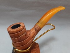 Molto Nobile " Jean Claude " Bruyere Fischietto - Natura Rustiziert - Giallo -