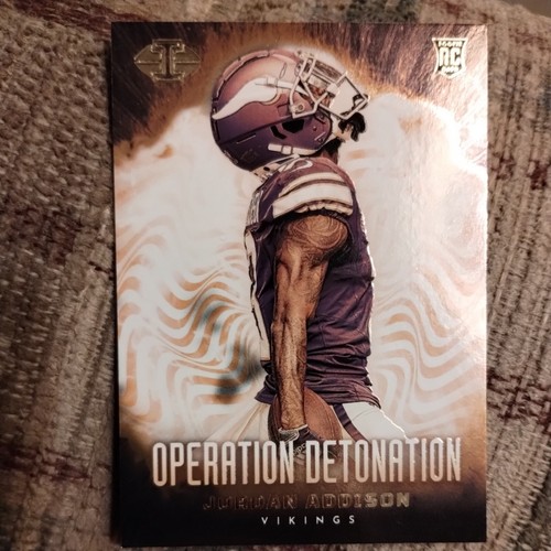 2023 Panini Illusions Jordan Addison Rookie Operation Detonation 22 - Foto 1 di 2