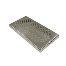 Beaumont Stainless Steel Drip Tray Dishwasher Safe Durable Sturdy - 300x150mm