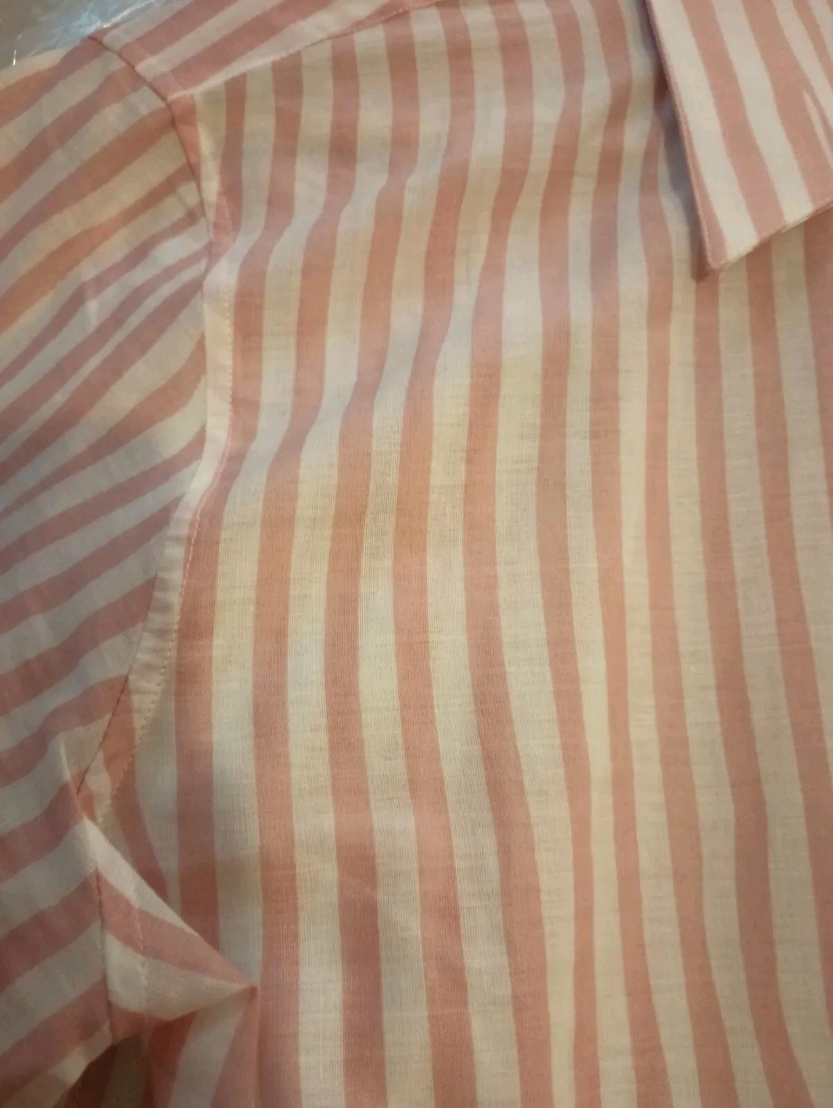 Alexander McQueen SS 07 Camicia uomo rosa vorticoso a righe