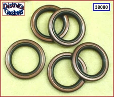 Motor Sprocket Shaft Oil Seal 5-pk 70-99 Shovelhead, BigTwin (ref 12026 B)