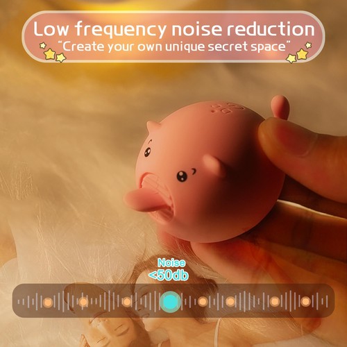 Pink Pig Vibrator Clitoris Licking Tongue G-Spot Stimulation Massager Sex Toys - Picture 20 of 24
