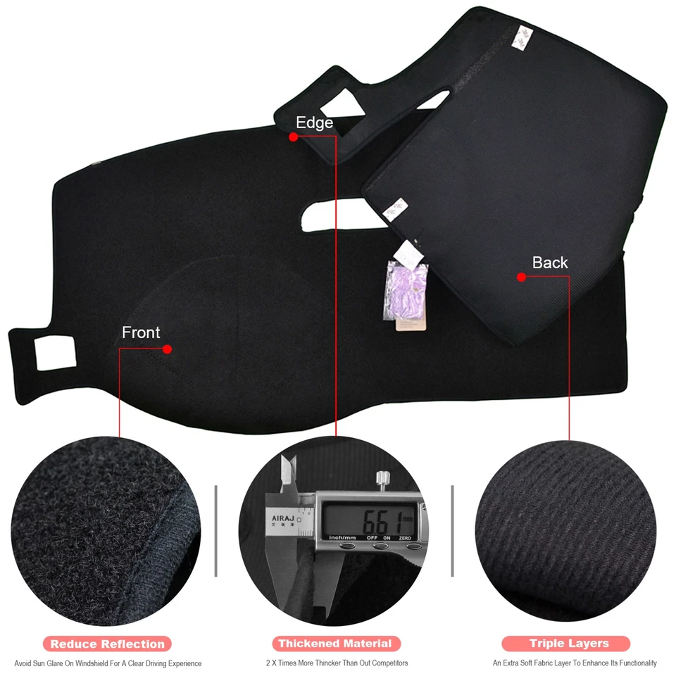 Dashboard Dash Cover Fit Mat For Acura TL 2004 - 2008 UA6 UA7 Dashmat Anti-Sun. Foto 3 de 4