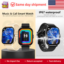   2026 Smart Watch for Android IOS 1.83" Bluetooth Call Fitness Tracker Men Wome