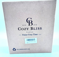 NEW Cozy Bliss Faux Fur Throw Blanket Size 50...