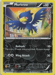 Murkrow 51/119 XY - Phantom Forces Reverse Holo