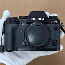 Fujifilm X-T1 16.3MP Mirrorless Digital Camera Body Only Black English - 95 New