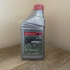 Genuine Oem Honda Automatic Transmission Fluid Atf Dw-1 Single Quart