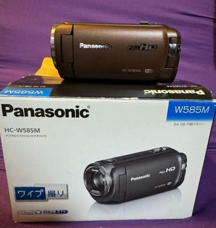 Panasonic HC-W58SM FULL HD ビデオカメラ Panasonic HC-W58SM FULL HD ビデオカメラ Panasonic HC-W585M