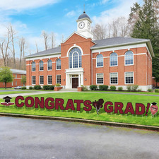 16 Pieces Congrats Grad Yard Signs 2026 Graduation Yard Sign Decoration Waterpro