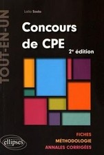 Concours de CPE tout-en-un : fiches, méthodologie, annales... | Livre | état bon