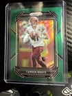 2022 Panini Prizm - Carson Wentz #292 Green Prizm