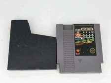 Nintendo NES Game Cart DONKEY KONG JR. MATH Authentic Vintage Cleaned & Tested