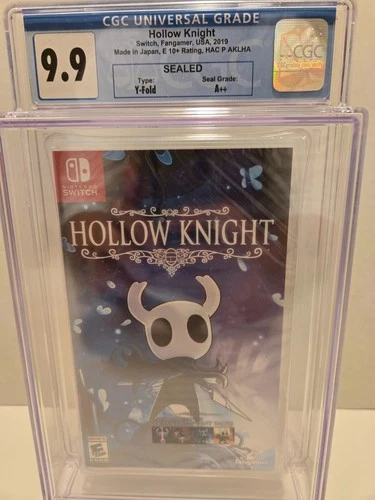 🏹 Hollow Knight (Nintendo Switch, 2018) | CGC 9.9 A++
